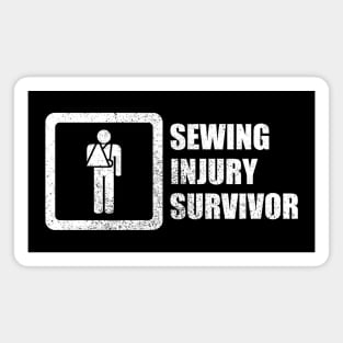 Sewing Injury Survivor Magnet